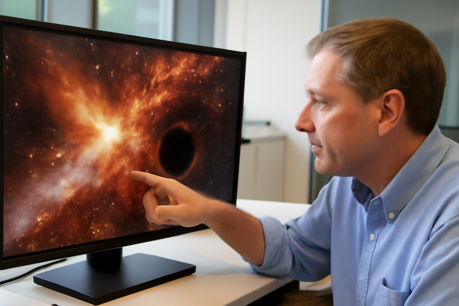 ブラックホールの近くに水…宇宙の常識ガバガバすぎだろ
