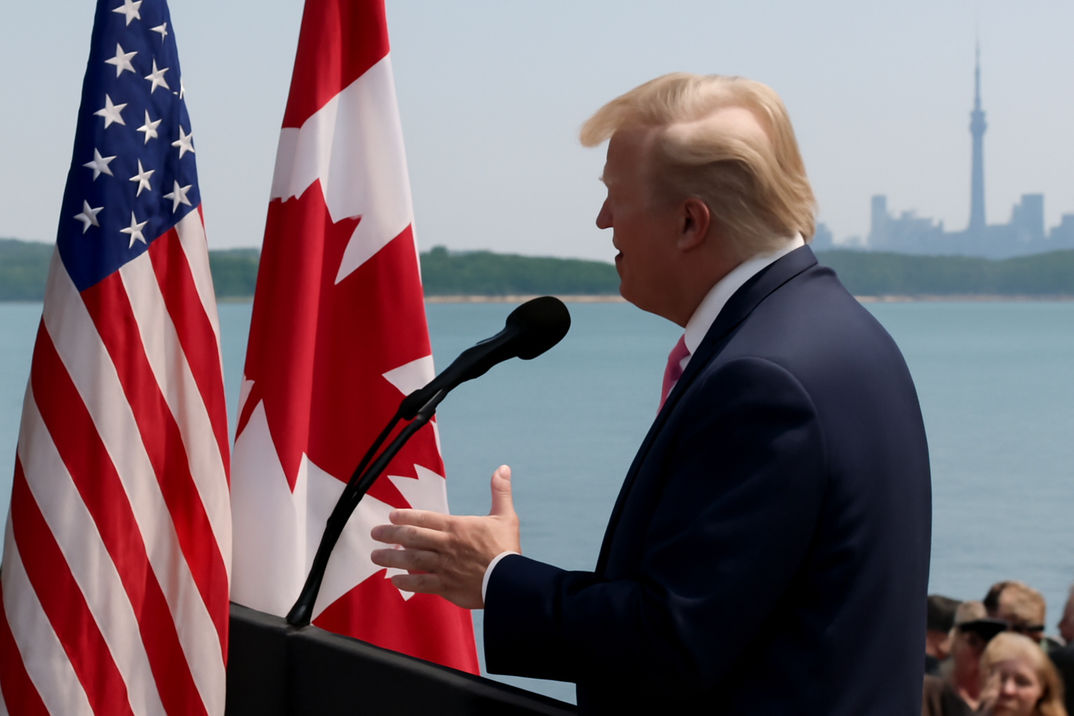 カナダ国境の湖を“アメリカのもの”に？トランプの地名マウント劇場開演