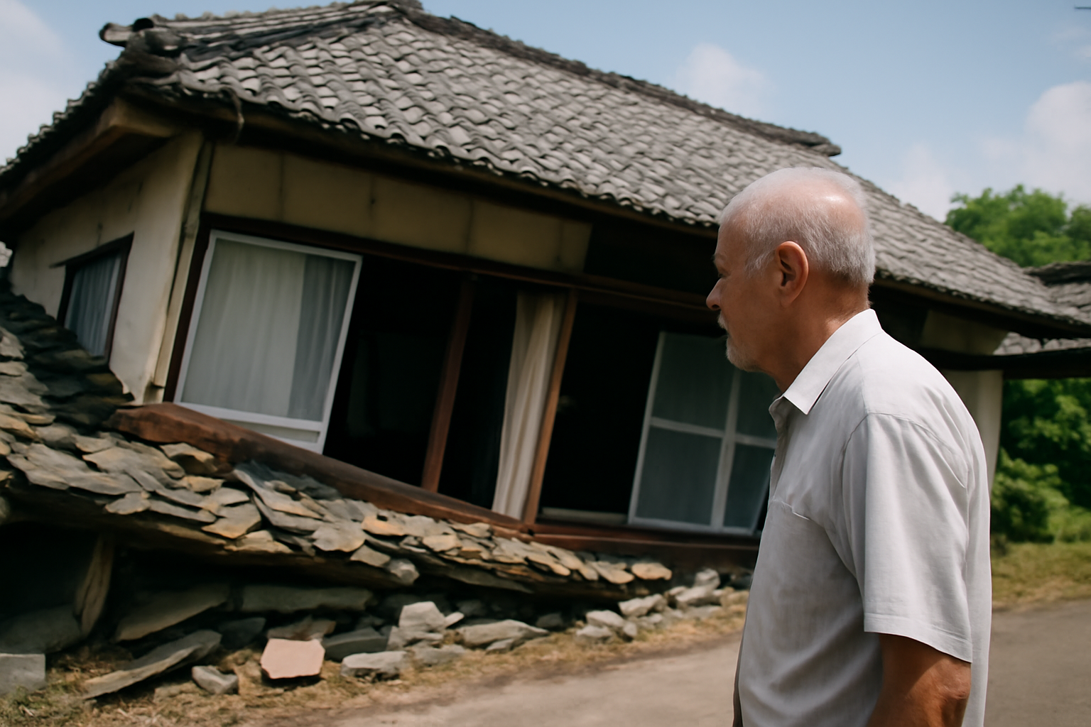 熊本地震で自宅傾く、高齢者の再建資金が現実すぎた
