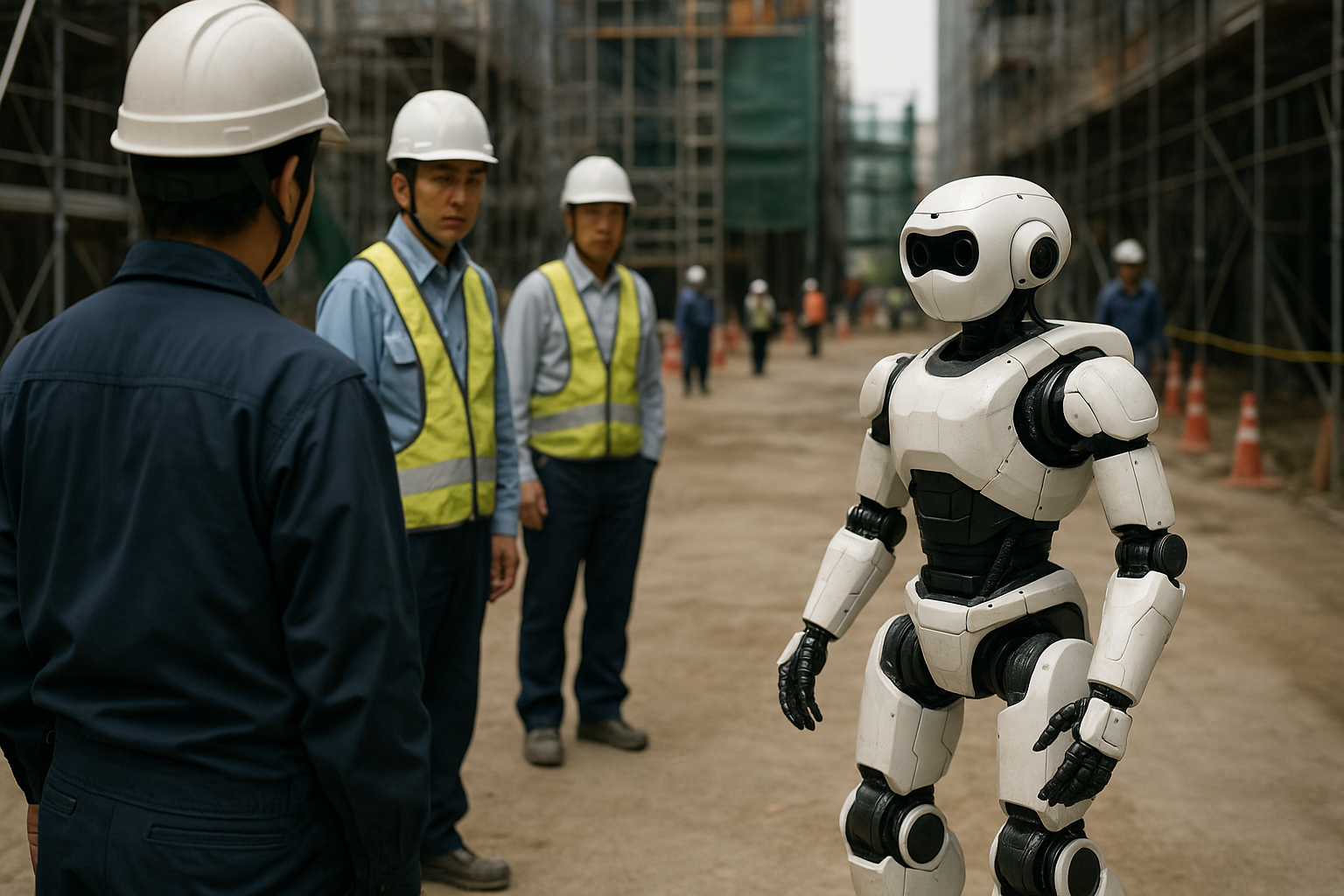 GS建設のAIロボット、現場で自由に歩ける日はまだ遠そう
