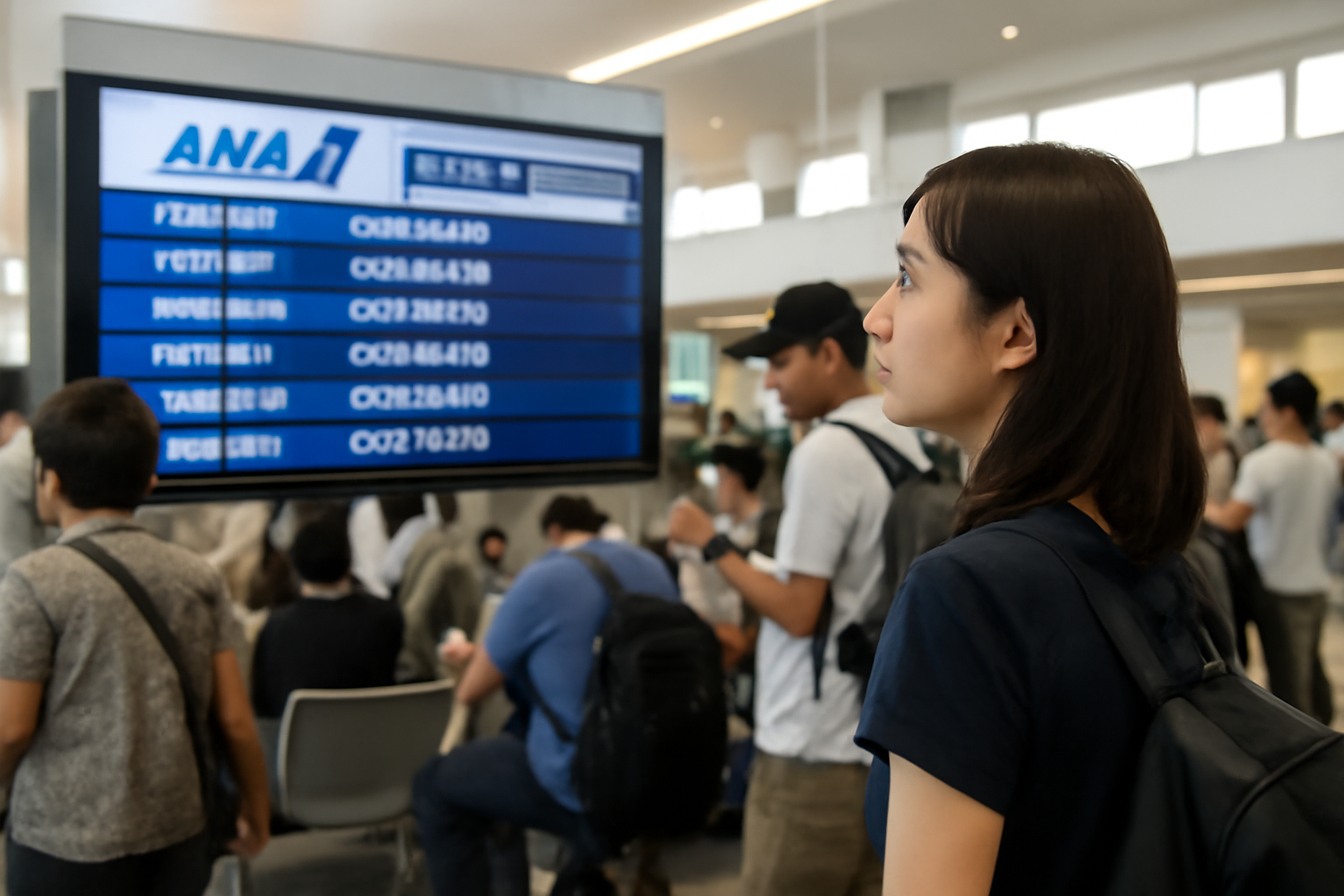 全日空の58便欠航、お盆の台風で帰省狩り始まる