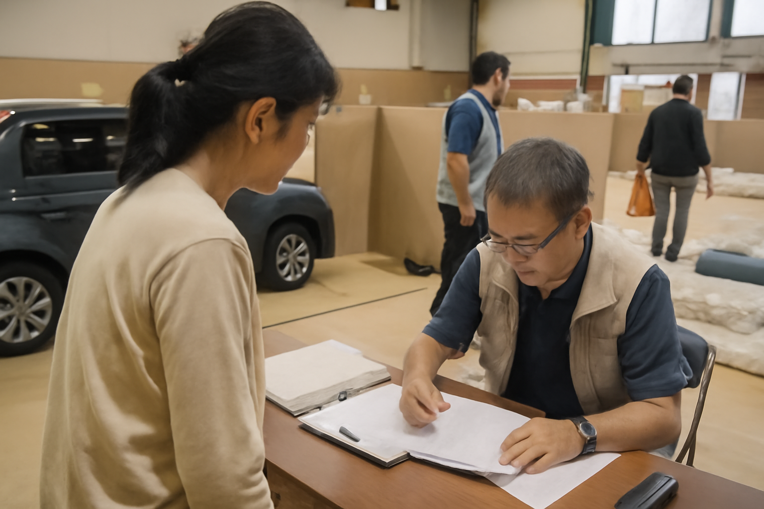 災害被災者、避難所行かず現場が見えにくいって話