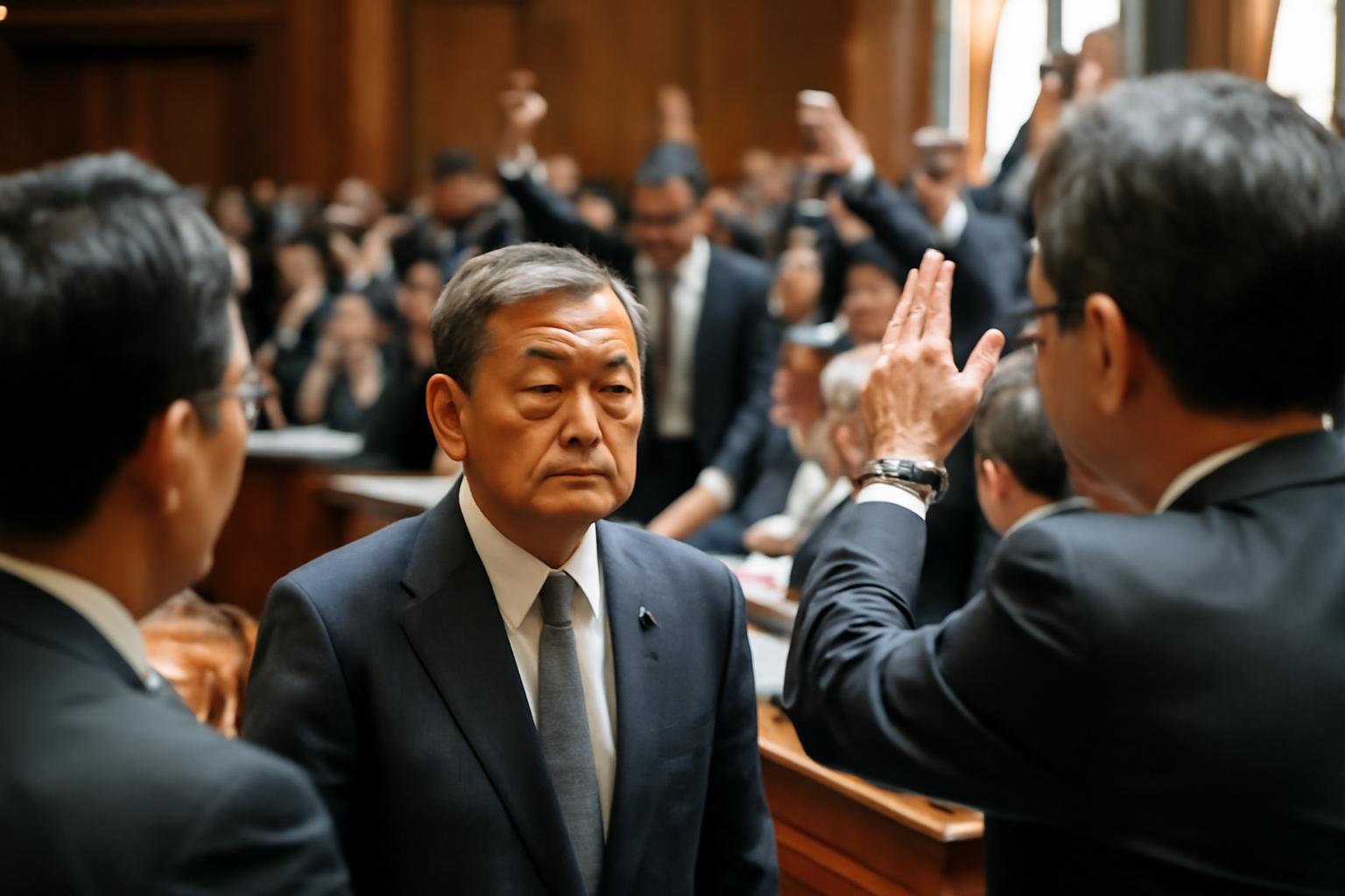 与党、参院の過半数ないまま国会64法案全部通過の妙