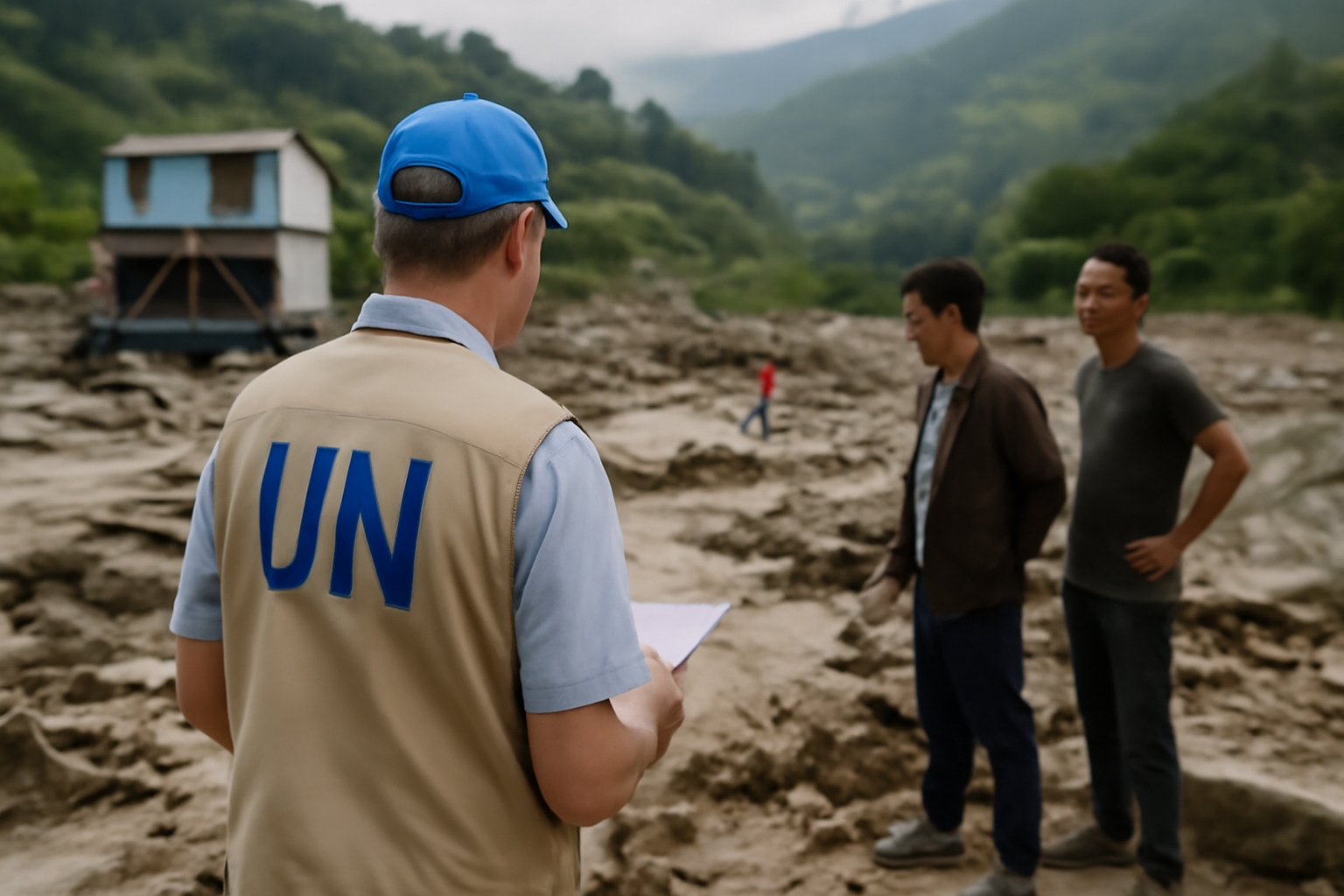 国連現地支援、村ごと流されて再建の話どこ行った