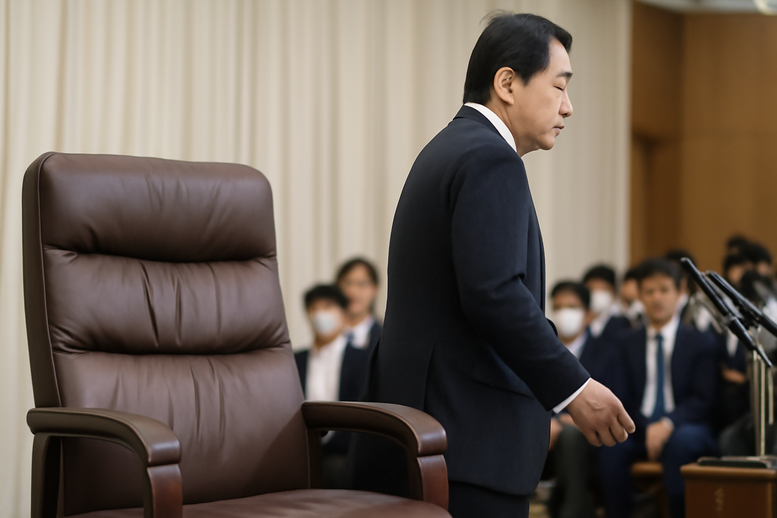 自民の幹事長続投、勝ったらピタッと椅子が動かん件
