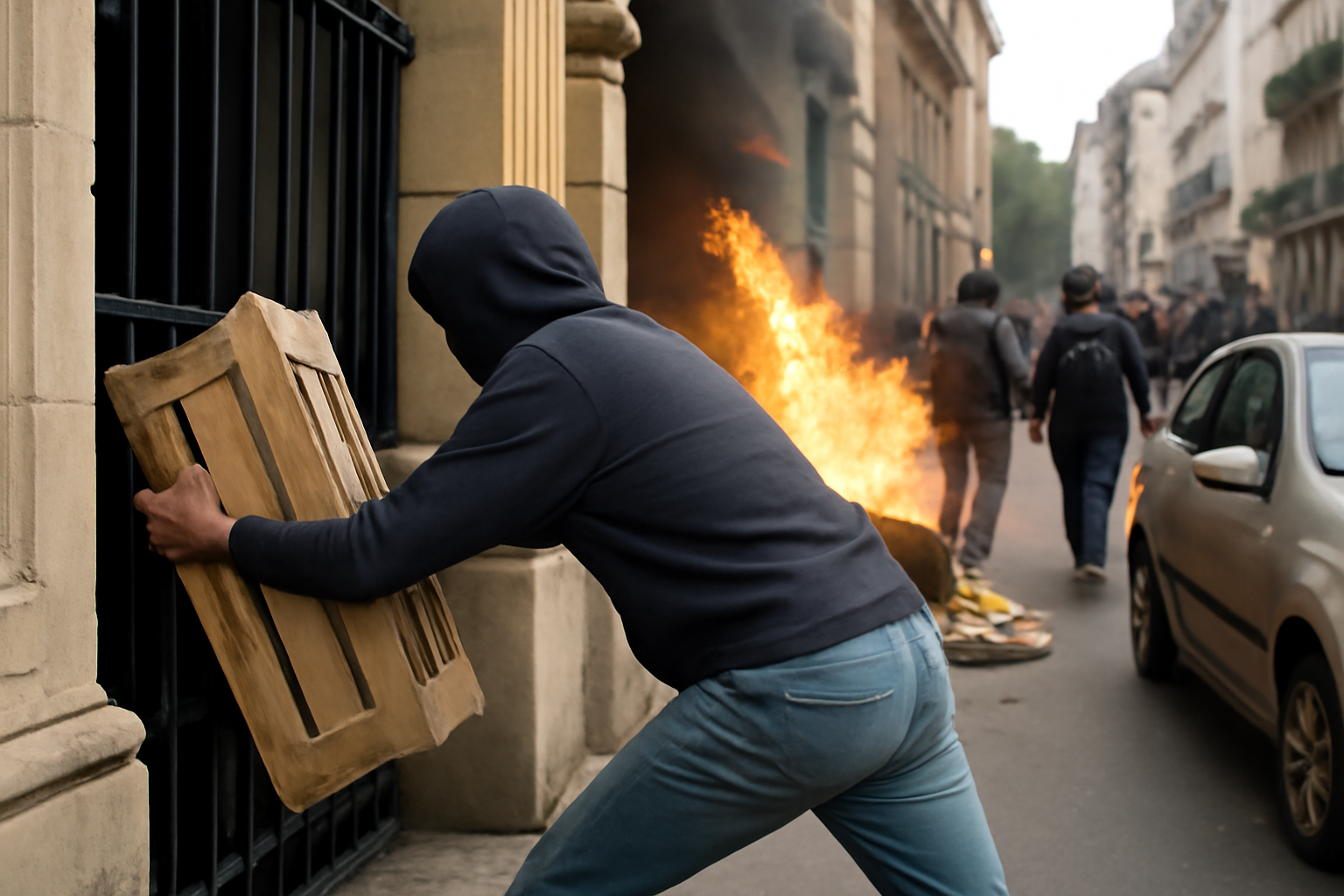 フランス首相が外出禁止令、夜は国ごと門限かよ