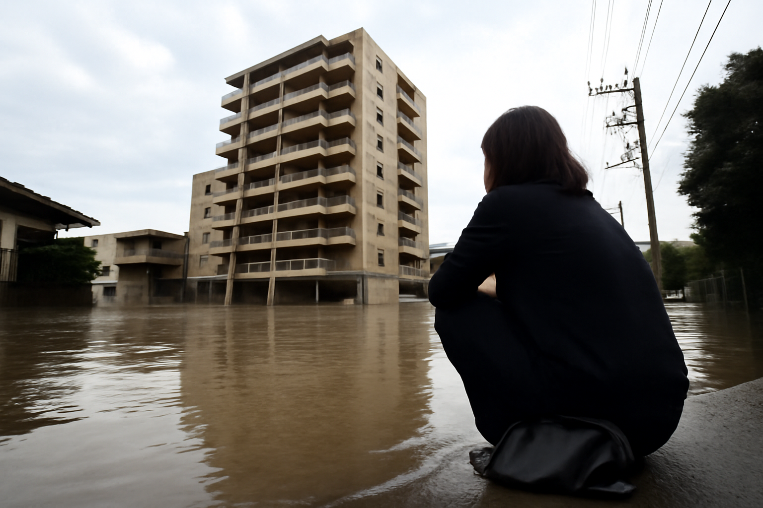 佐倉市の冠水、会社員女性が自宅見て座り込む現実