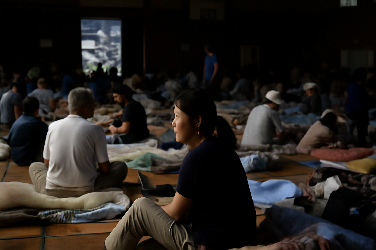 熊本県の避難所465カ所、1万人分けても停電で混乱続く