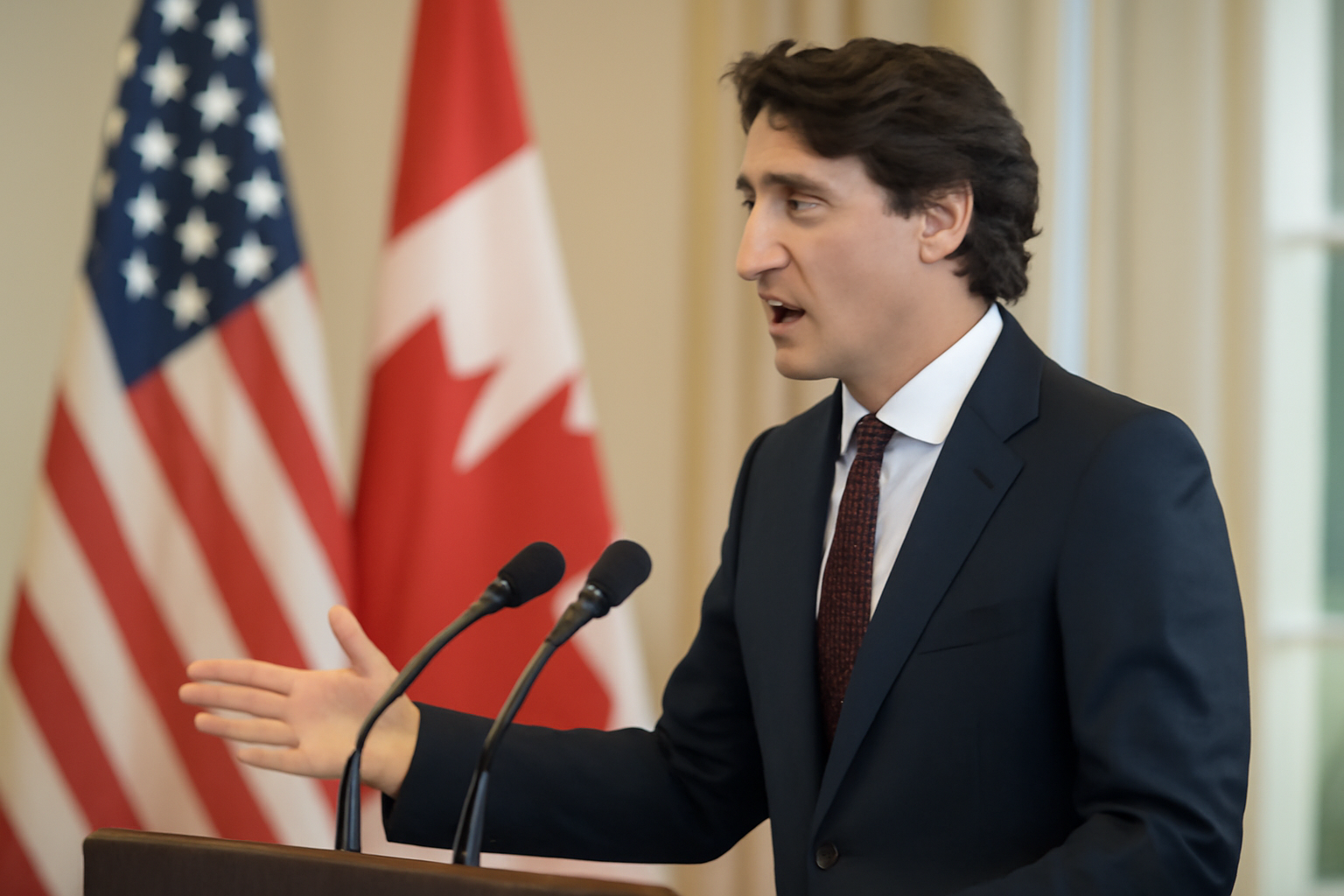 カナダ首相が対米報復関税、結局ケンカ腰で草
