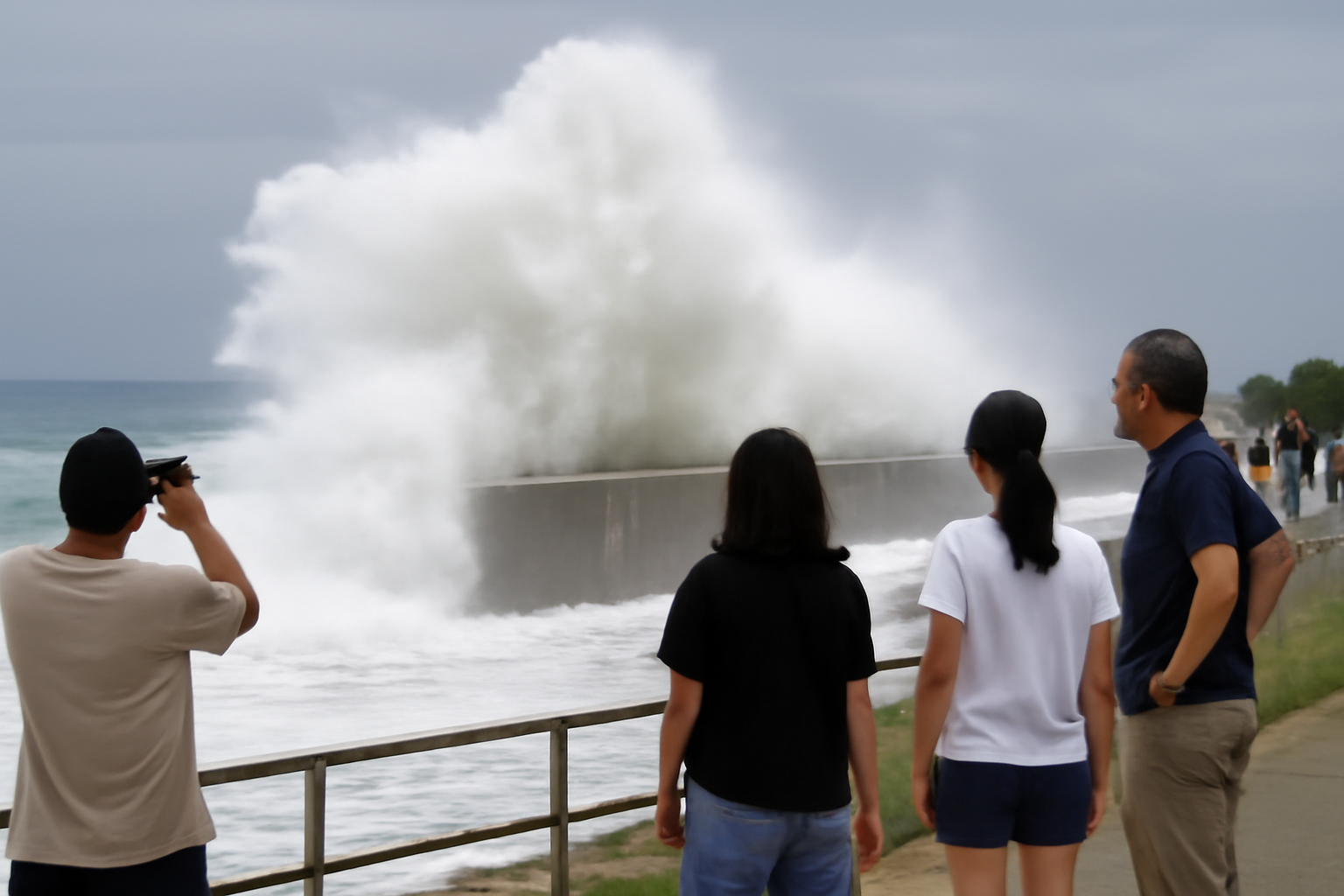 台風18号 沖縄・奄美で10メートル超の高波と高潮に警戒