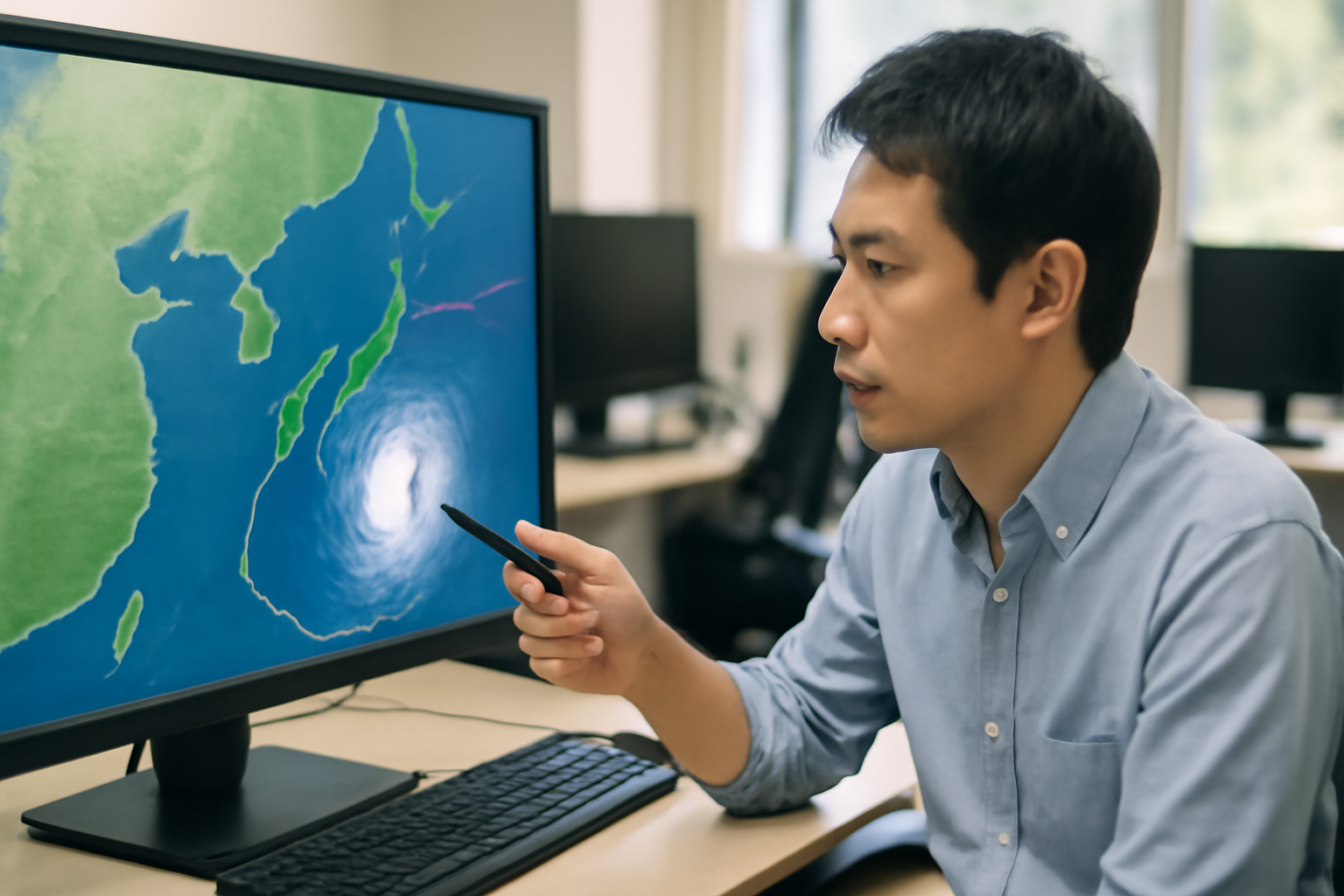 台風15号、本州横断ルート逆走か 天気予報士も困惑中