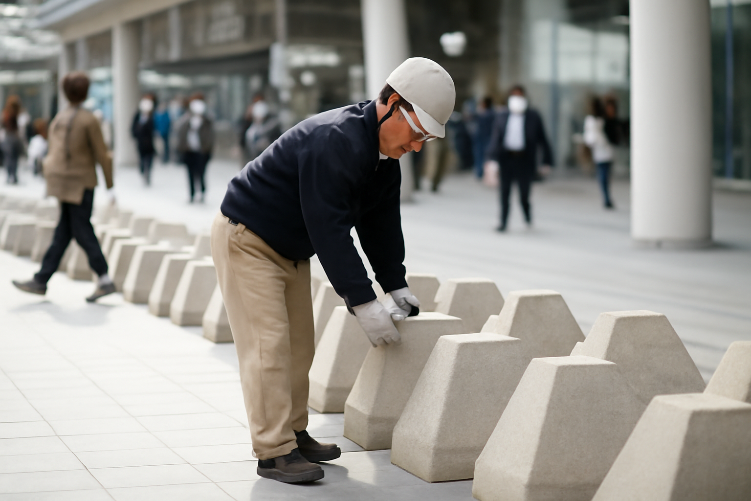 大阪市のいけず石150個、排除アート言われてタジタジやん