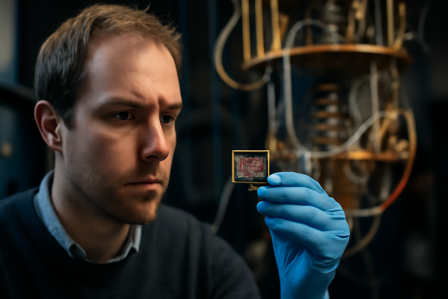 量子チップの新設計、振動で距離ごまかす気満々やん