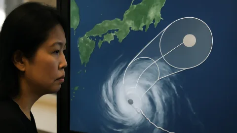 台風13号の進路、九州も油断できないって話