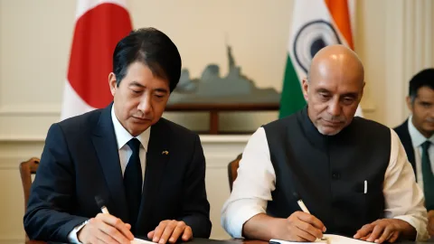 日本政府が海洋安保で覚書、インドとの仲良しアピールは誰向け？