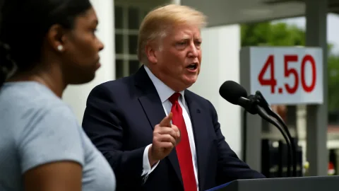 トランプ米大統領が石油大手批判、ガソリン4ドル超えでも株主の顔？