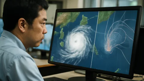 台風のたまご、名前つける前にシミュレーション開始
