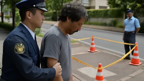 速度取締カメラ盗難、容疑者逮捕も本体は逃走中