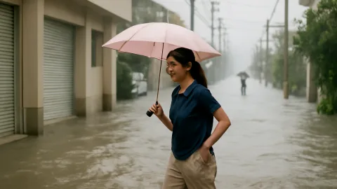台風20号、線状降水帯で八重山が水びたし寸前なんだが