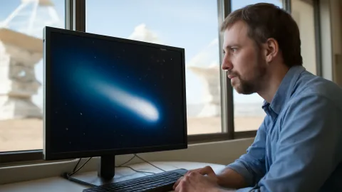太陽系外の彗星がメタノール大放出、宇宙の空気読めなさ異次元すぎ