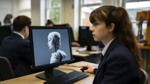 英国の中学生にAI必修、就職先も出オチすぎん？