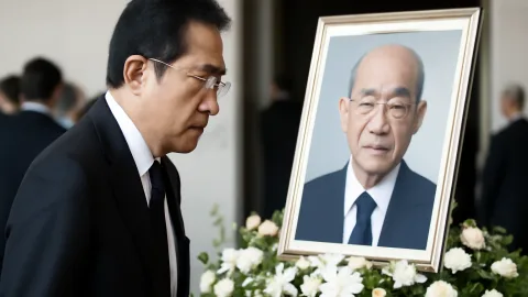 杉田和博氏のお別れの会、首相らが参列