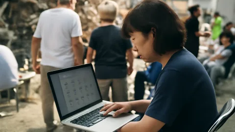 八代市民が災害情報サイト運営、公式より動き早いんだが