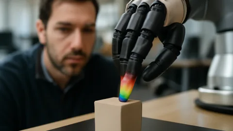 ロボット工学研究チームの色触覚、これ人間の出番どこいった？