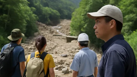 長野県安曇野市土石流 登山者390人無事下山と2週間復旧方針の現実性