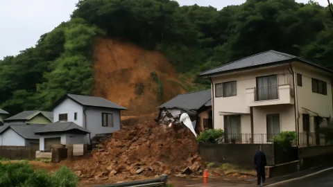 横須賀市で崖崩落、対応要望も工事未実施のまま4人死亡