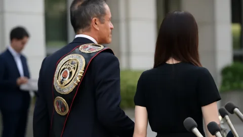 薬師寺保栄に有罪、偽造でチャンピオンベルトも効かずかよ