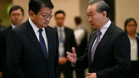 9カ月ぶりの立ち話って、会議室どこいった？