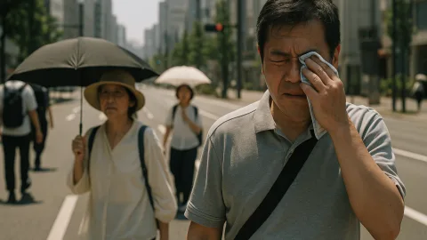 40度の暑さ、気象庁も「酷暑日」って後から呼び始める順番