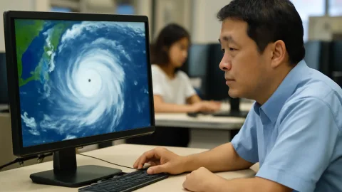 台風24号発生、週後半の大雨予告に暑さも置き去り