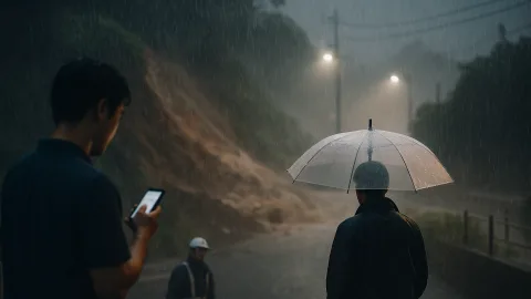 台風7号、今夜関東接近で外出自粛続出 一方で土砂災害は意外と容赦なし