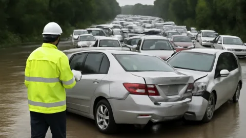千葉の放置車両1200台、追突も多発で混乱続くんだって