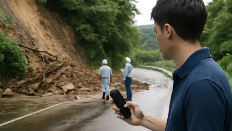 気象庁の大雨警報、崖よりスマホが先に鳴る時代