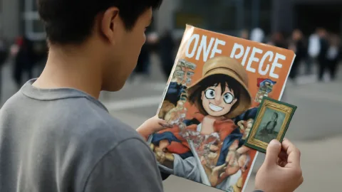 カード付きONE PIECEマガジン、想定外で間に合わず！そこ落とす？