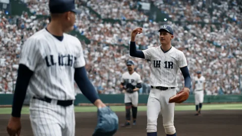 仙台育英の開幕戦勝利、甲子園も夏休みモード突入か
