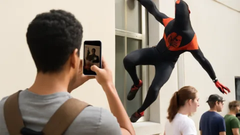 スパイダーマン流行、TikTok民の謎技術ついに迷宮入り