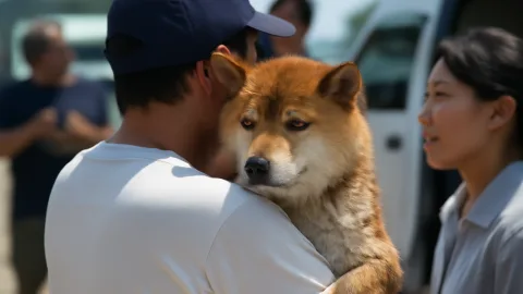 柴犬26時間海泳ぎ、飼い主の涙よりSNSが早かった件