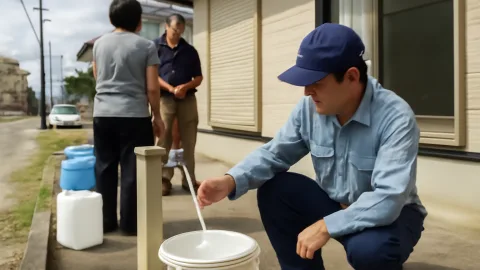 熊本県の断水復旧、10万戸の水道やっと戻った現場の空気よ