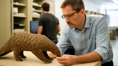 190年前の標本で新種センザンコウ発覚、コレクターの時代先取り感すごい