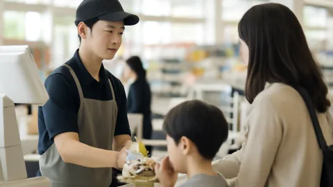 スーパーの親、清算前にお菓子開封して「仕方ない」って開き直りかよ