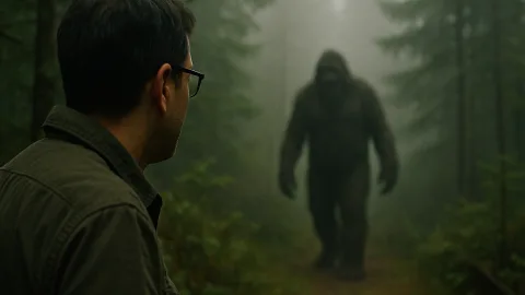 臭いと息遣いで逆に怖いサスクワッチ体験ｗ
