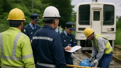 東武鉄道の4人死亡事故、3本通過して誰も気付かなかったのか
