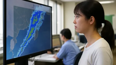 気象庁が線状降水帯発表、千葉の雨雲いつまで居座るんだ