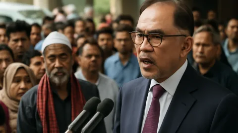 マレーシア首相、難民5千人送還宣言に国内ザワつくやん