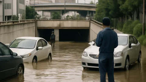 千葉の都市型水害、車と地下が人を帰れなくする現実