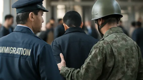 入国警備官に元自衛官投入、警備も転職も国まかせ？